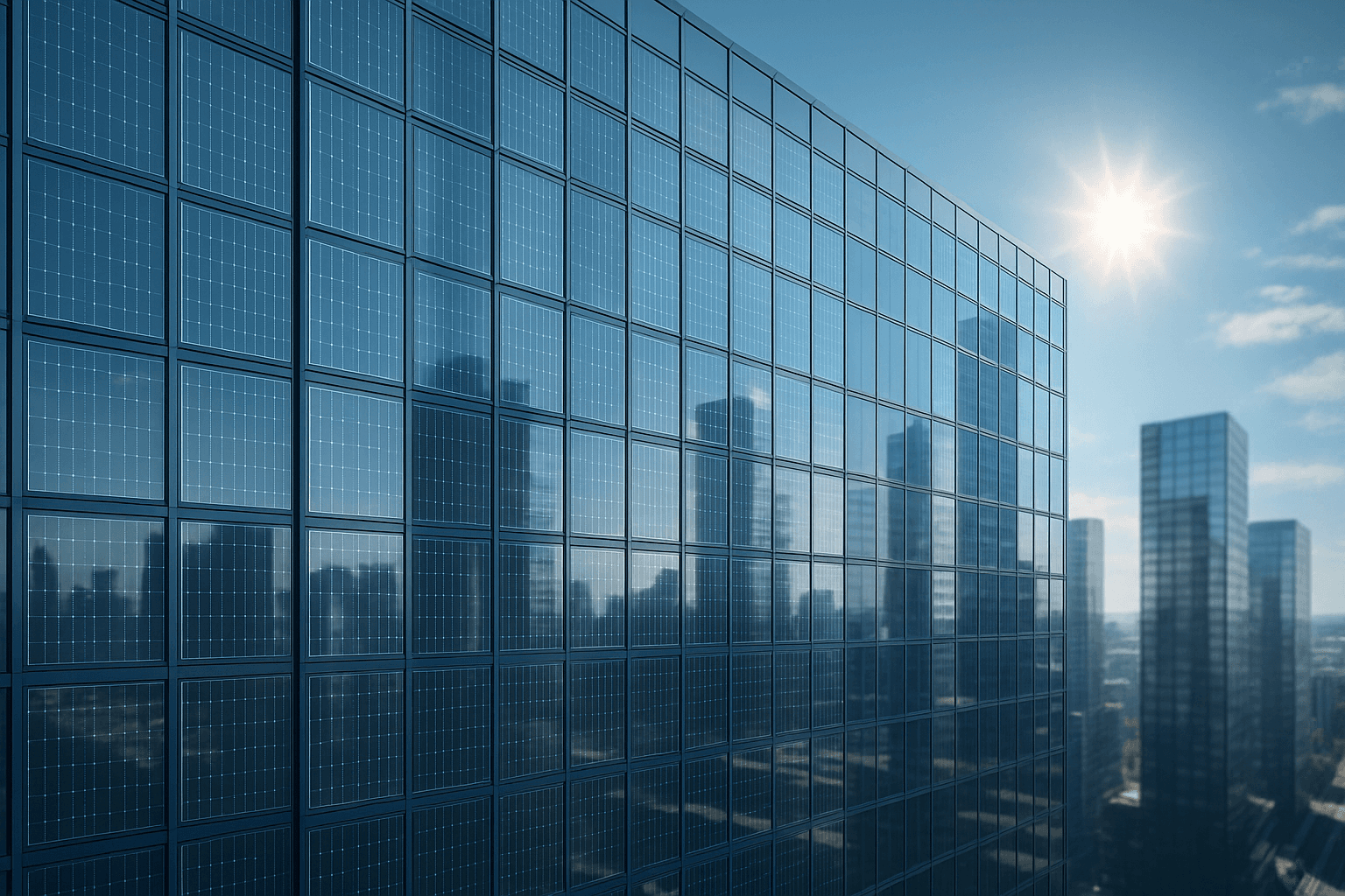 Transparent Solar Panels for Buildings
