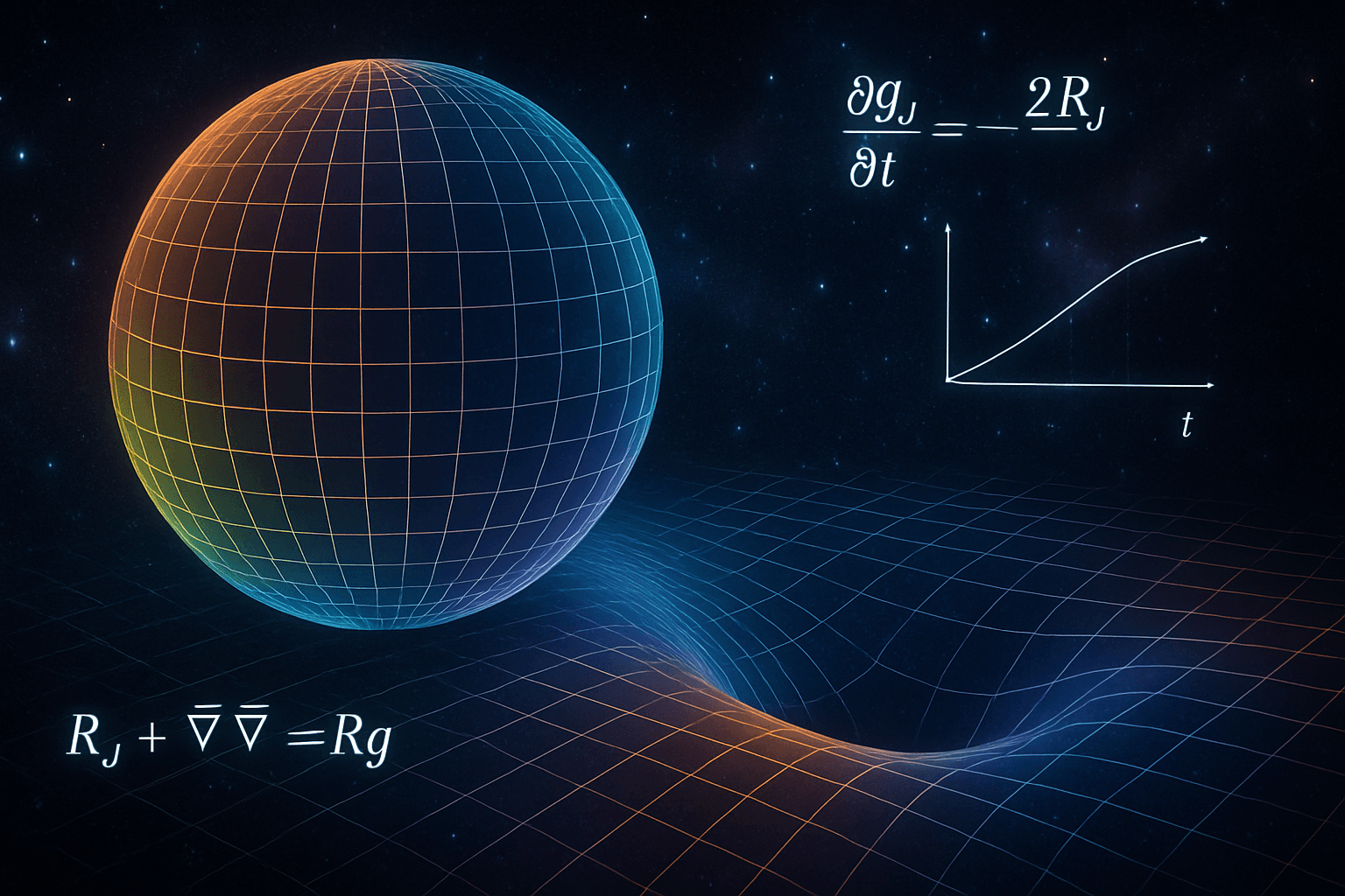 Geometry of the Universe: Ricci Flow and Topological Insight