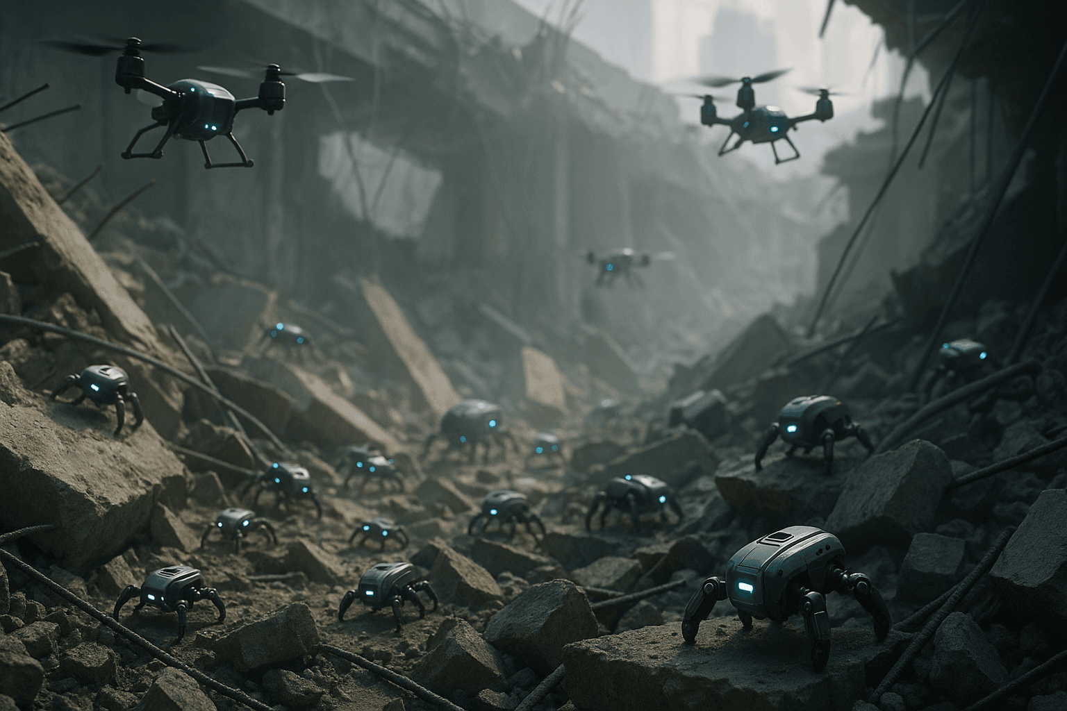 Swarm Robotics for Disaster Rescue